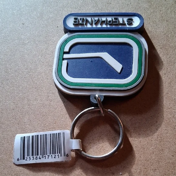 Blue and Green Keychain Accessory - Picture 2 of 5